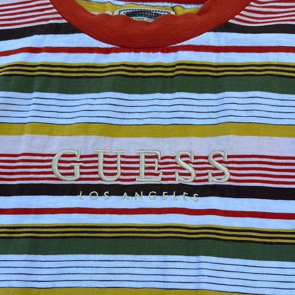 Guess Red and Pink Short Sleeve Tee - Picture 2 of 4